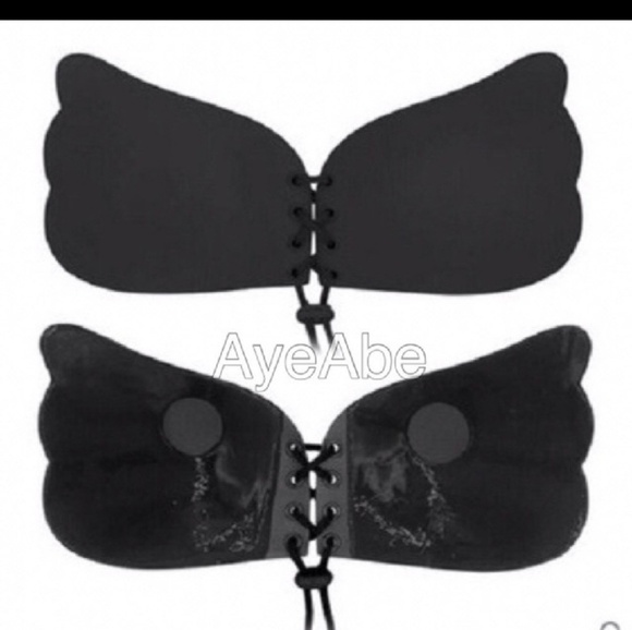 Push up silicone bra seamless invisible strapless - Picture 4 of 4